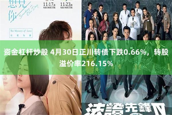 资金杠杆炒股 4月30日正川转债下跌0.66%，转股溢价率216.15%
