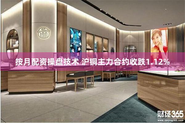 按月配资操盘技术 沪铜主力合约收跌1.12%